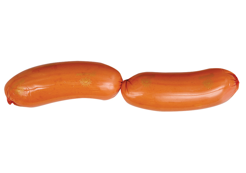 «Shpikachki» frankfurters (thick variety)
